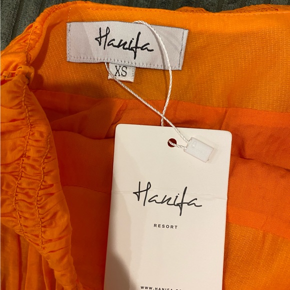 Hanifa Resort ruched skirt / coverup - Picture 3 of 4